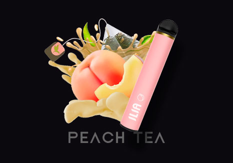 ILIA哩亞拋棄式電子煙1200口（蜜桃茶語）