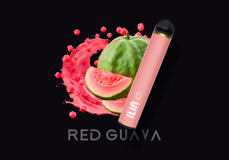 ILIA哩亞拋棄式電子煙1200口（紅心芭樂）